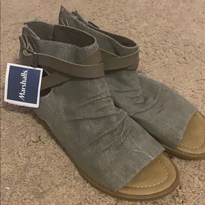 Grey Blowfish Malibu ankle sandals